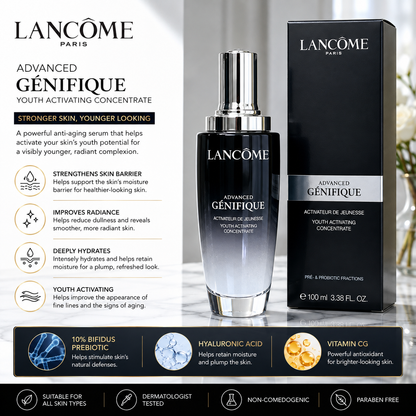 Lancome Advanced Genifique Youth Activating Concentrate 3.38oz /100ml New in BOX