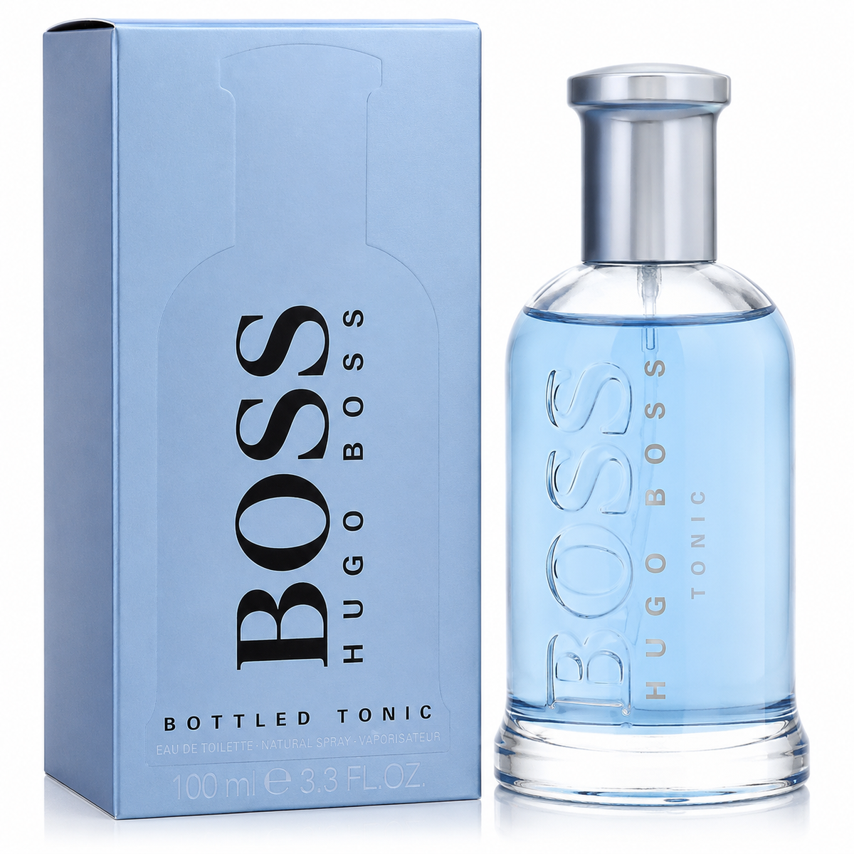Boss Bottled Tonic Cologne 3.3 3.4 6.7 oz EDT Spray for MEN by Hugo Boss NEW