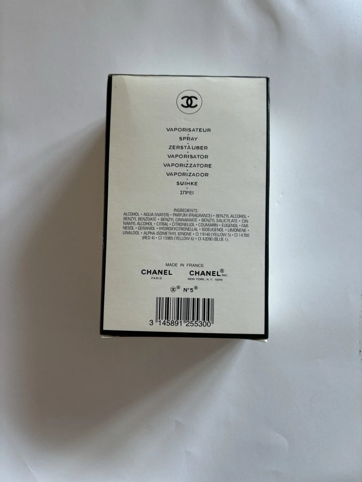 Chanel N•5 100ml Womens Perfume