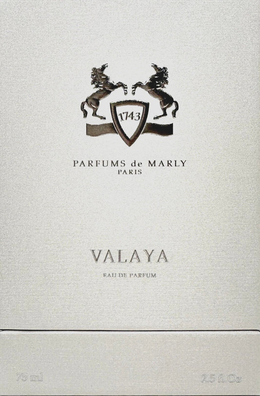 PARFUMS DE MARLY VALAYA EAU DE PARFUM SPRAY FOR WOMEN 2.5 Oz / 75 ml BRAND NEW!