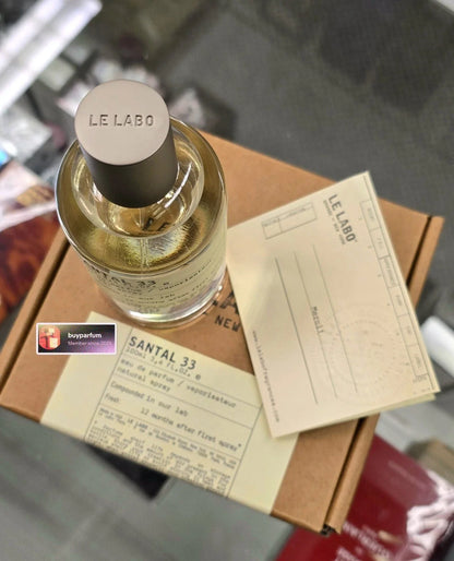 SANTAL 33 by LE LABO 3.4oz - 100ml Eau de Parfum for Unisex (New ☆ Authentic)